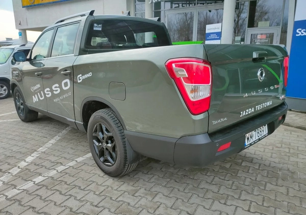 SsangYong Musso cena 189900 przebieg: 5000, rok produkcji 2023 z Ożarów małe 37